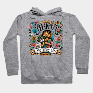 Colorful Mother's Day Celebration - Floral and Vibrant Hoodie